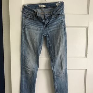 Light wash Abercrombie jeans